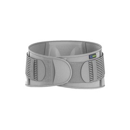 Actimove Everyday Supports Back Support | Back Brace with High-Density Foam Panel, Adjustable, Double Layer Compression for Acute & Chronic Back Pain, Lumbar Instability, Rehabilitation | Grey, Large/ X-Large