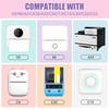 Mini Printer Stickers 20 Rolls Thermal Paper for Children's Camera,