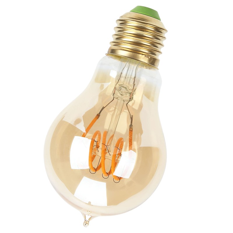 A60 Antique Bulb E27 Base Dimmable LED Filament Bulb 4W