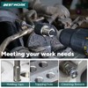 Bestwork 3pcs Adjustable Tap Socket Set, 3/8" Drive Tap Handle