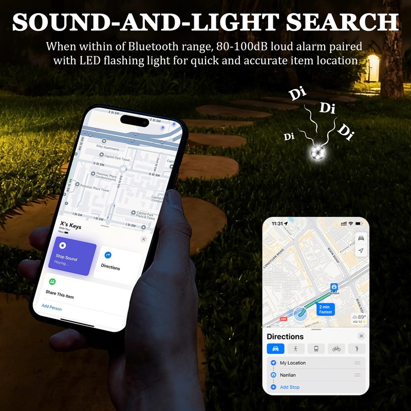 Mini GPS Tracker for Vehicles, 2026 New LED Tracking Device