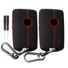 QBUC 2PCS for Mazda Cx-5 Silicone Rubber Key Fob Cover,