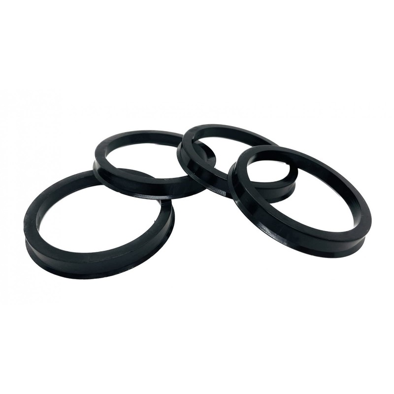 Hallenwerk 78.1 to 66.1 mm, 4 pieces, centring rings, centre