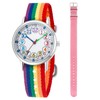 CHAOTECHY Kids Analog Quartz Wrist Watch Girls Boys Learning Watch