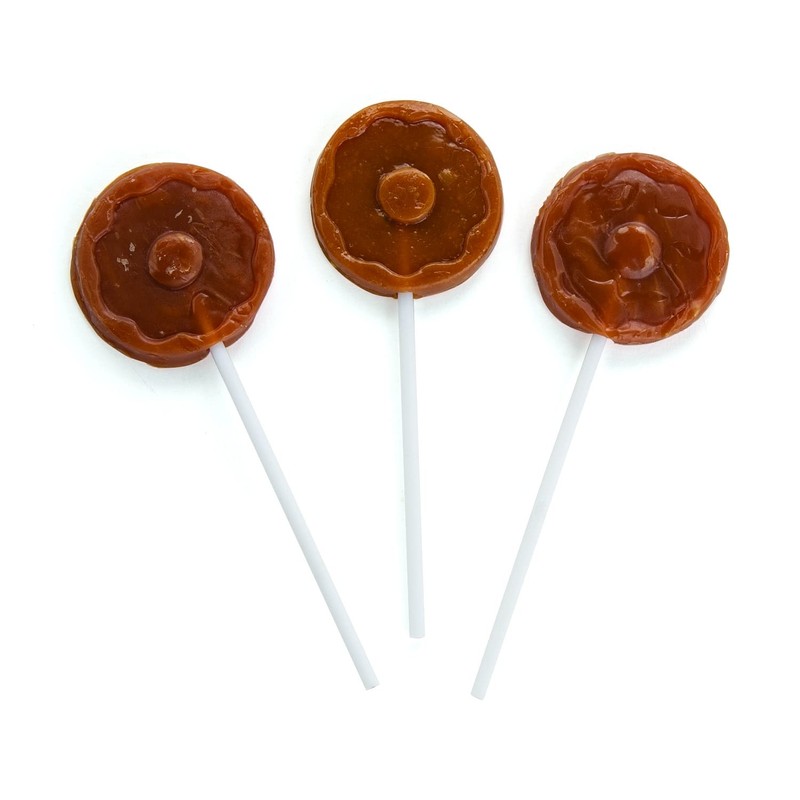 Fun Express Donut Party Character Suckers for Birthday - Edibles