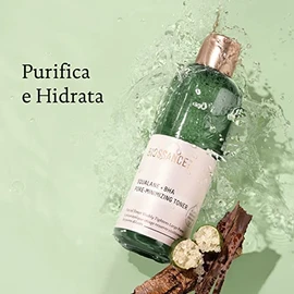 BIOSSANCE-Biossance Squalane + 2% BHA Pore Minimizing Toner - Tónico facial hidratante y exfoliante suave para una piel suave - Reduce los poros e hid