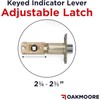 OAKMOORE Keyed Entry Commercial Door Handle | Heavy Duty Commercial