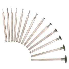 JianLing 13IN1 2.35mm Shank T Shape Head Diamond Grinding Burr Drill Bits Sets Engraving Carving Polishing Glass Jade Stone Drill Bit for Dremel Rotary Tools
