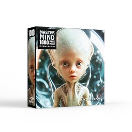 Jigsaw Puzzle for Adults and Families - 1000 Pieces - Master Mind - Jazen Happy - 27x20 inch - Poster Included Puzzle