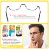 KoKoBin Half Reading Glasses - 2 Pairs Half Rim Metal