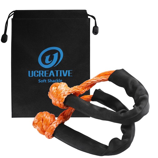 Ucreative Ucreative 2Pcs Synthetic Soft Shackle 1/2 Inch x 22