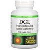 Natural Factors, DGL (Licorice Root Extract), 400mg, High Dose, 90