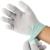 Anti Static Gloves, PU Carbon Fiber Finger Dipped Gloves Breathable