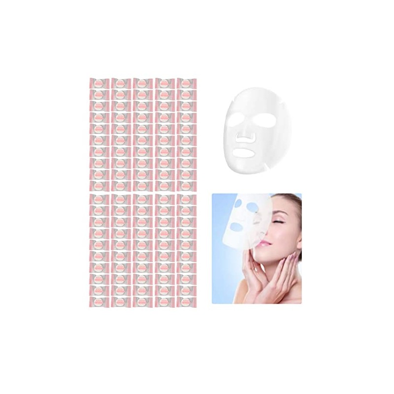 Máscara Facial Comprimida, Papel de Máscara Facial DIY Algodón Puro