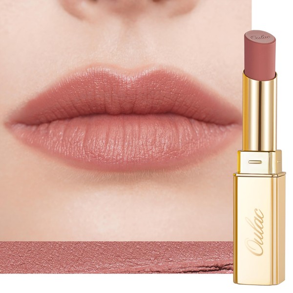 Oulac Matte Lipstick Velvet Lipstick- Long-Lasting, Smudge-Proof, Non-Transfer, Hydrating Formula
