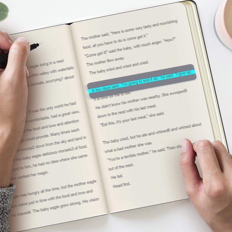 Guided Reading Strips Highlight Strips Colored Overlay Highlight Bookmarks Help