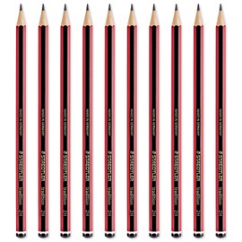STAEDTLER Tradition Pencil - Drawing Sketching Art - Pack of 10 Pencils - Grade 2H