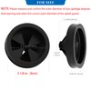 2 PCS Garbage Disposal Splash Guard Collar Sink Baffle, Food
