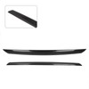 SCITOO Glossy Black Rear Trunk Plate Trim Cover Overlay Fits