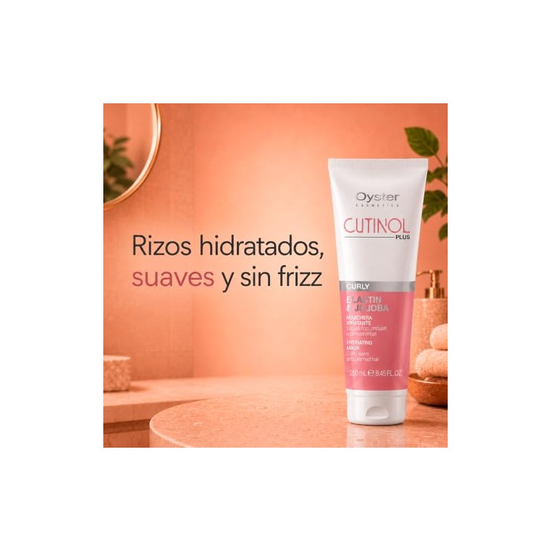 MASCARILLA HIDRATANTE CURLY 1 L - CUTINOL PLUS OYSTER