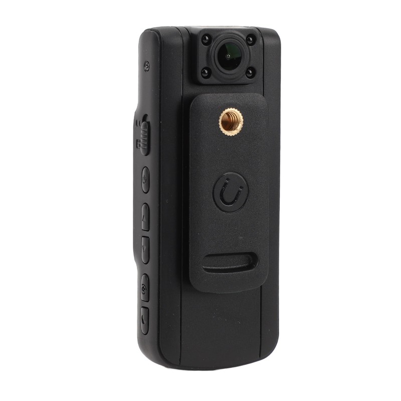 Wearable Camera 2K Night Vision 180 Degree Lens Rotation Magnetic