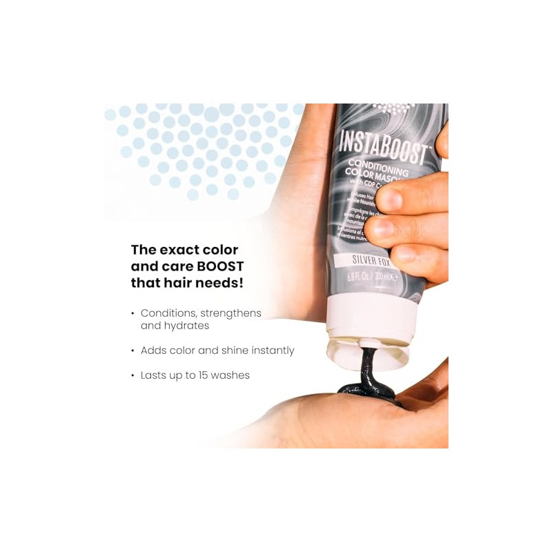 ALOXXI Instaboost Conditioning Color Masque, Silver Fox, 6.8 Fl Oz