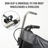 Push Wheelchair Handle Extender (300lbs Weight Capacity), Universal Wheelchair Accessories