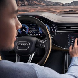 Car Steering Wheel Cover, Leather Steering Wheel Cover Beige Universal 14.5-15 Inch Microfiber Leather Anti-Slip Breathable Auto Steering Wheel Covers for Men Women (Black&Beige)