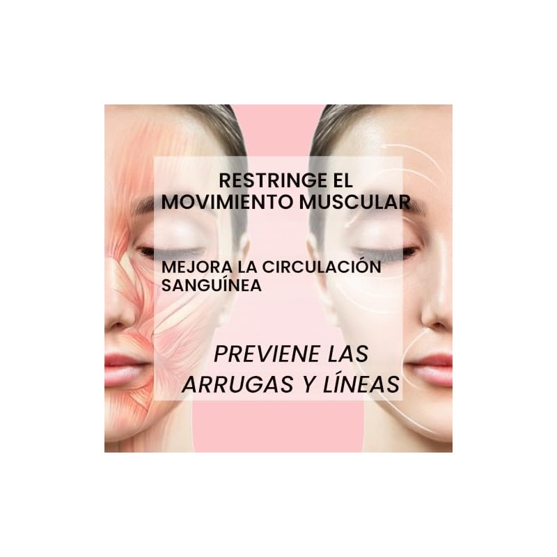 Kinesio - Cinta para levantamiento de cara y cuello, liberación