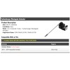 Turbocharger Wastegate Actuator - Compatible with 2011-2014 Hyundai Sonata 2.0L