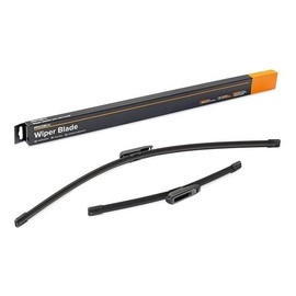 RIDEX Windscreen Wiper Set with Spoiler Front Wiper Blade Design: Flat Bar Wiper Blade, Frameless, Length 1: 650 mm, Length 2: 340 mm, 298W0210