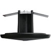3-1/2" Round Light Pole Top Cap- Black Plastic
