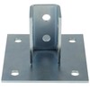 Fardtry 2 Pcs Channel Post Base, Heavy Duty Post Bracket,