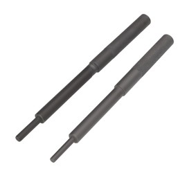 The Lord of the Tools 2 Pieces Engine Valve Guide Pilot Drift Punch Removal and Repair Tool 5mm and 5.5mm for Motorcycle Removal and Installation Tool (Dark Grey)