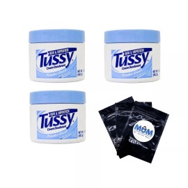Tussy Anti-Perspirant Deodorant Cream Powder Fresh Scent 1.7 oz (Pack of 3)