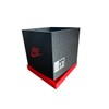 Antho3D Shoebox-Style Planter Pot (Black, White and Red) Indoor Outdoor