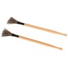 2Pcs Drum Stick Brush Wood Retractable Wire Combination Musical Instrument