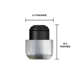 S'well Original Bottle Cap Stainless Steel Fits 9 ounces and 17 ounces Original Bottle Silver