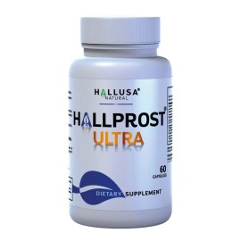 HALLPROST ULTRA - 60 Capsules - Prostate Complex - Urinary Incontinence - Saw palmetto - Hallusa Natural Supplement Healthcare