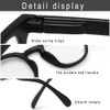 Kerecsen 5 Pack Reading Glasses for Women Men,Spring Hinges,Readers for