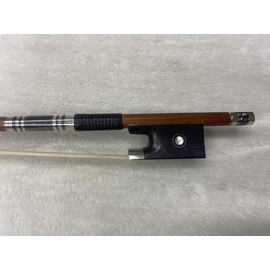 yinfeel high level 4/4 Pernambuco Violin Bowround Stick Natural Horsehair Nickel Silver Screw Ebony Frog