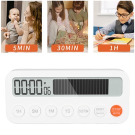 Digital Kitchen Timer, Visual Timers with Large LED Display, Adjustable Magnetic Countdown Countup Timer, Kitchen Timer for Classroom Cooking Fitness Baking Studying Teaching
