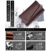 Men's Key Case, Genuine Leather, 6 Tiers, Card Key Case,