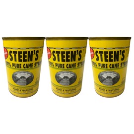 Steen's 100% Pure Cane Syrup 12 fl oz. Can (Pack of 3) - Louisiana's Trusted Brand for Over 100 Years - Pure & Natural