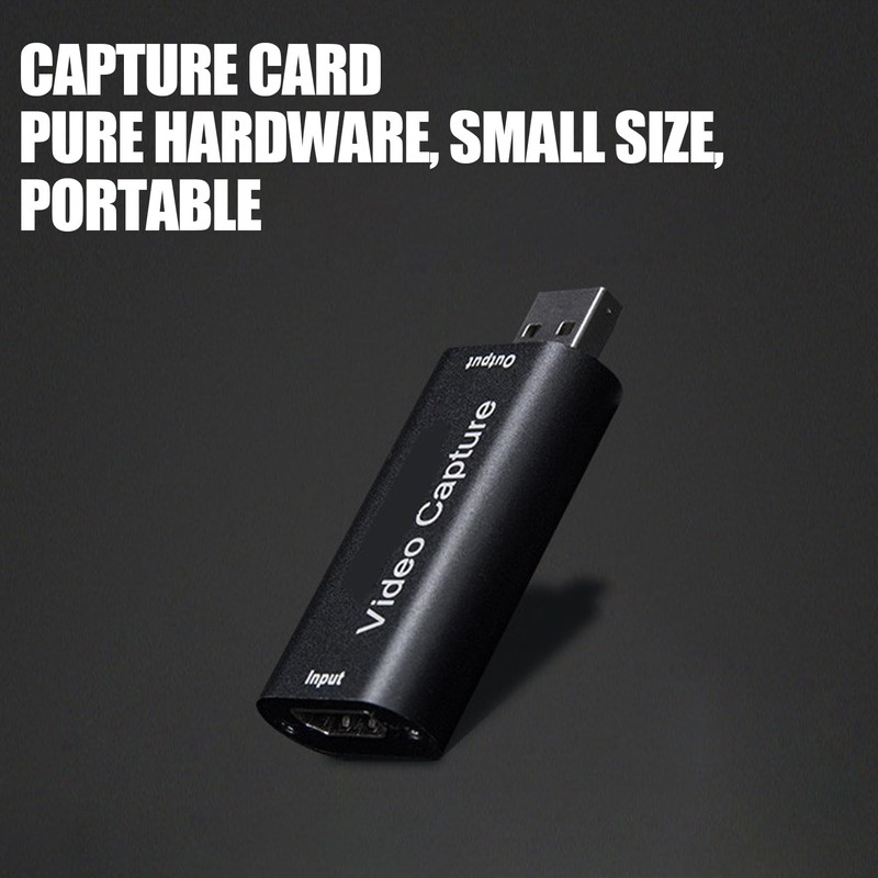 Capture Card for Streaming - Low-Latency 1080P USB Video Capture