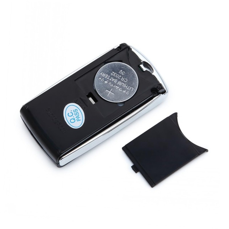 Operitacx Stainless Steel Shell Digital Pocket Scale 100g Grams Jewelry