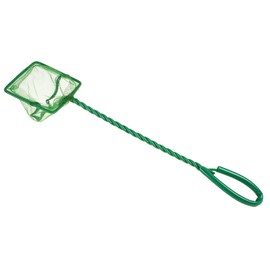 CAPASTEC Aquarium Fish Net, Small Fish Fine Net Fish Tank Accessories, 3" (Green, 1pcs)