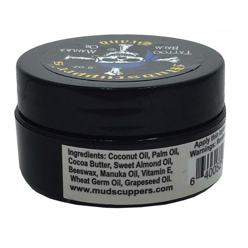Mudscupper's TATTOO BALM .5oz. by Mudscupper's