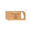 Berkvee Premium Natural Wooden Grill Scraper