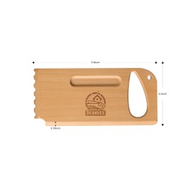 Berkvee Premium Natural Wooden Grill Scraper